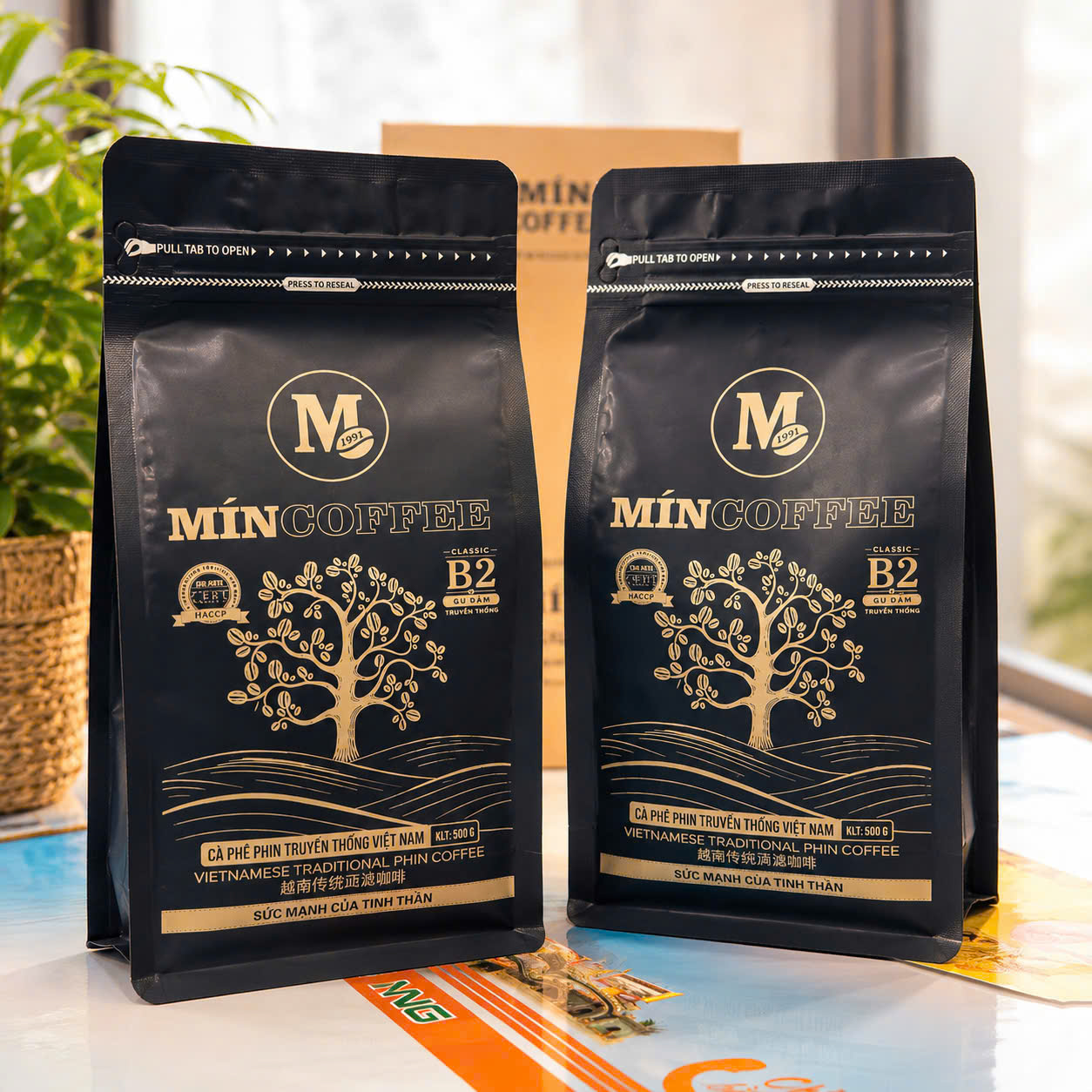 B2 - Phin Truyền Thống - Đậm - Giảm cafein
